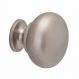Matte Nickel Round Knob